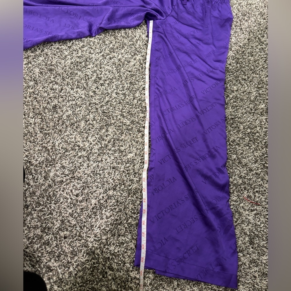 Victorias Secret Purple 2 Piece PJ Set Size Medium - Picture 13 of 16
